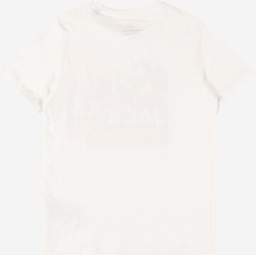 balts Jack & Jones Junior T-Krekls 'BOOSTER'