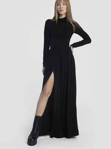 Madnezz House Kleid in Schwarz: Vorderseite