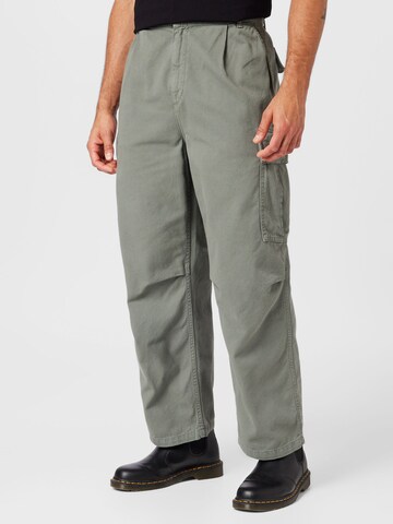 Loosefit Pantalon cargo 'Cole' Carhartt WIP en vert : devant