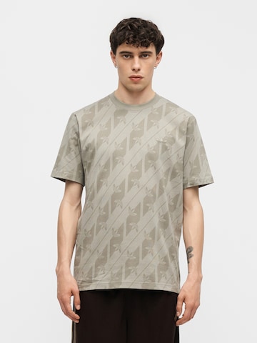 T-Shirt ADIDAS ORIGINALS en vert : devant