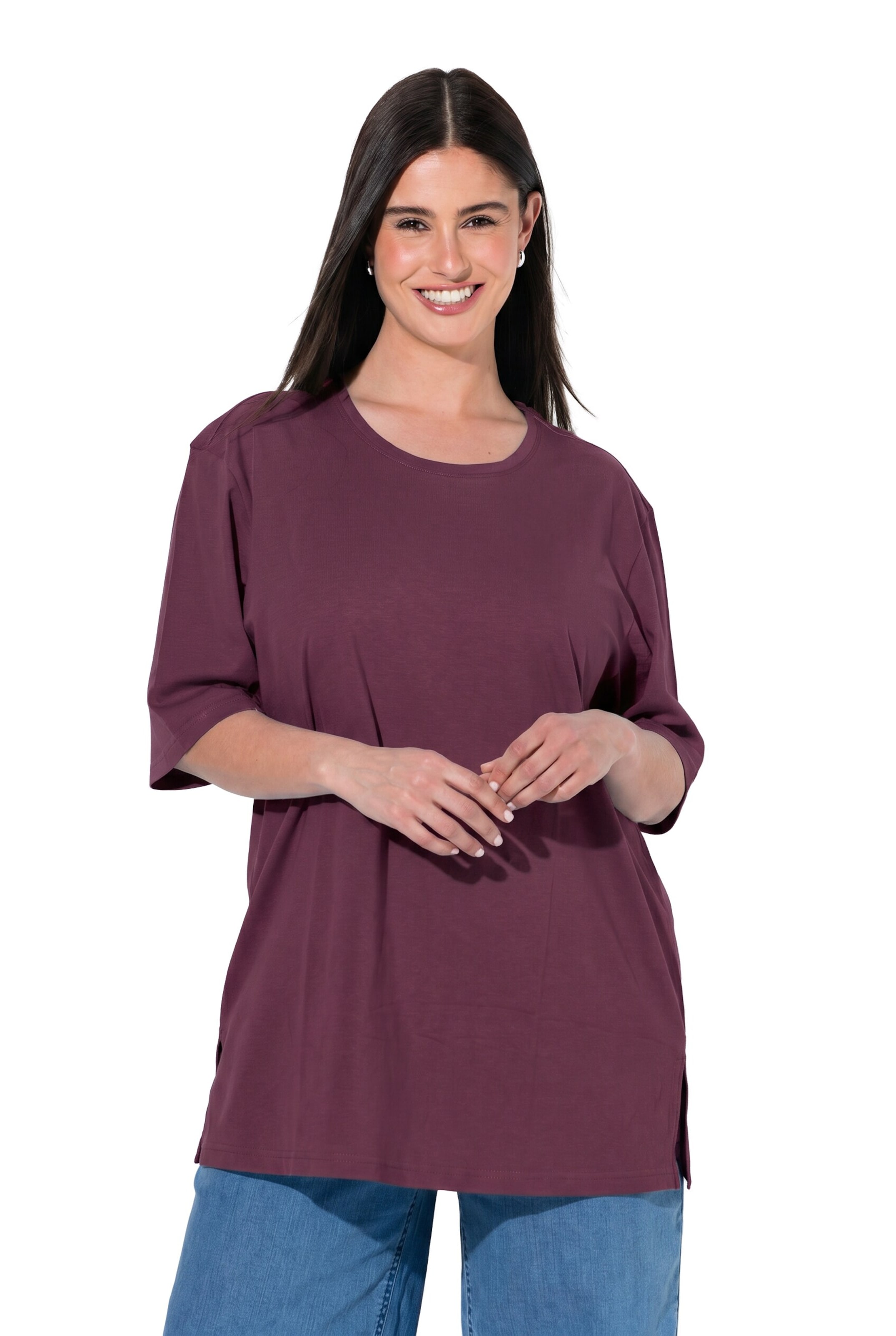 Ulla Popken Shirt in Red: front