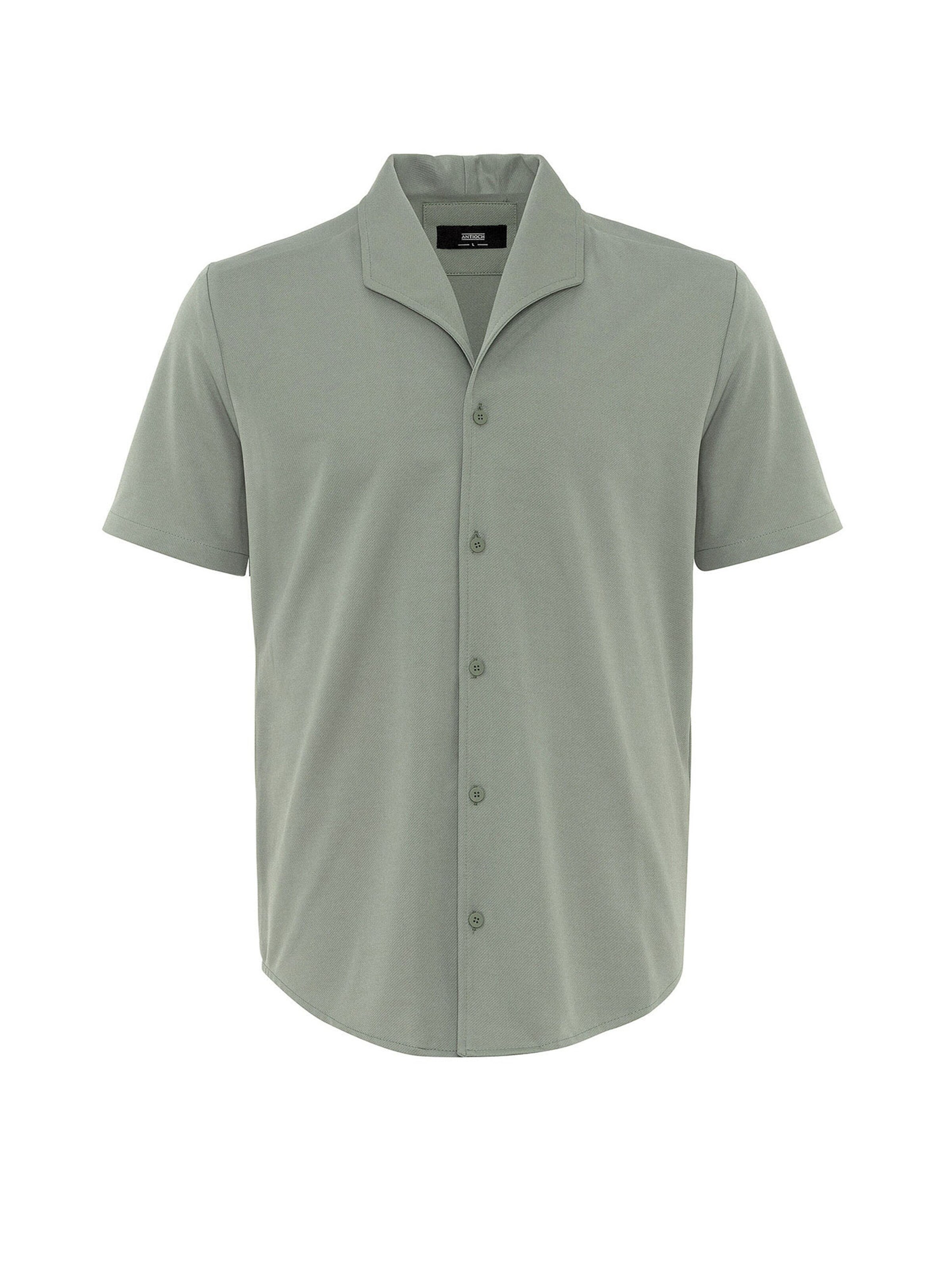 Antioch Regular Fit Hemd in Grün: Vorderseite