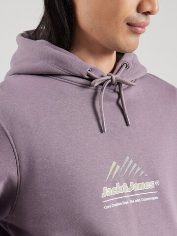 Sweat-shirt 'JCOLima' JACK & JONES en violet