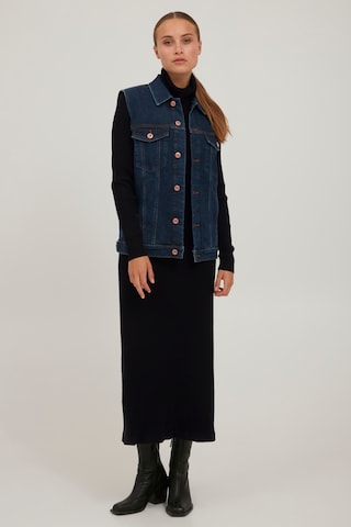 PULZ Jeans Gebreide jurk 'SARA' in Zwart