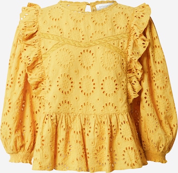 Warehouse - Blusa em amarelo: frente