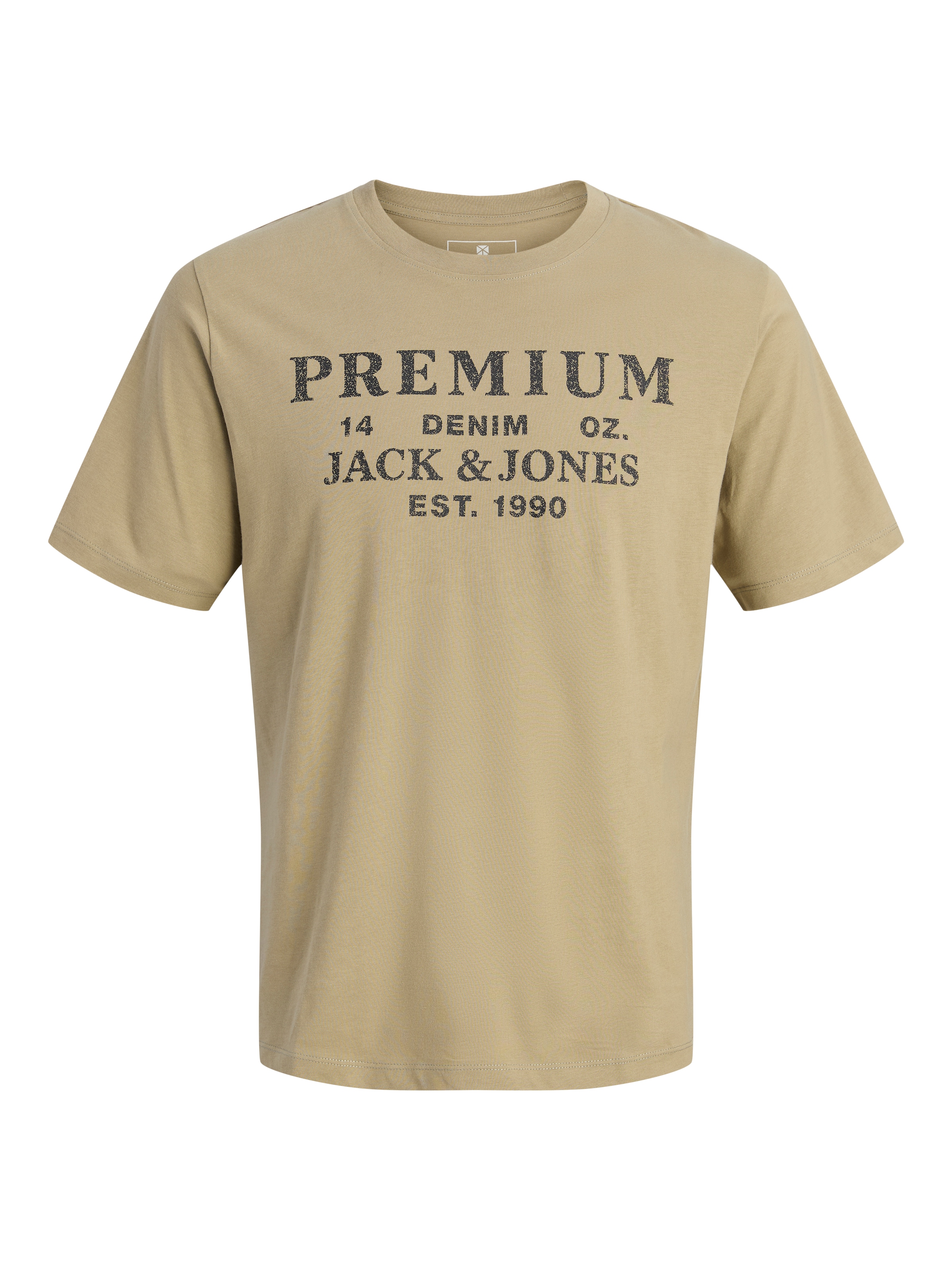 JACK & JONES T-Shirt in Braun: Vorderseite