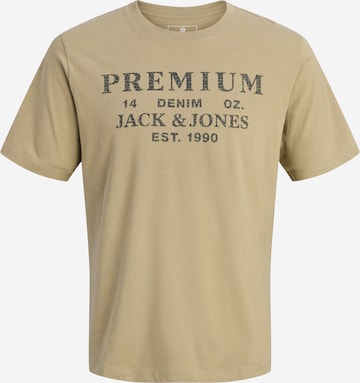 JACK & JONES T-Shirt in Braun: Vorderseite
