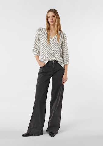 COMMA Bluse in Weiß