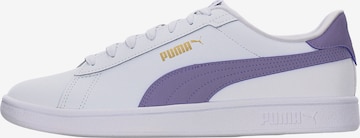 PUMA Matalavartiset tennarit 'Smash 3.0' värissä valkoinen: etupuoli