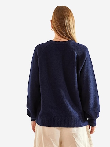 Pull-over Bianco Lucci en bleu