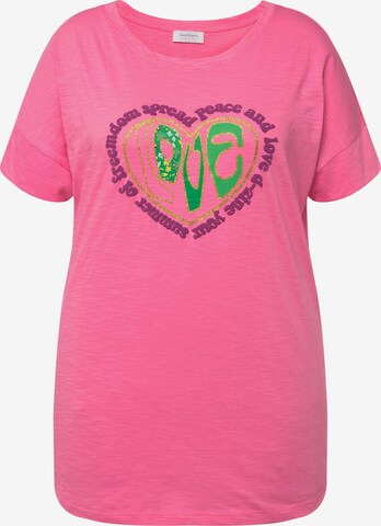 Janet & Joyce Shirt in Pink: front