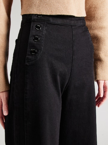 Wide leg Jeans di Liu Jo in nero