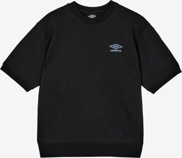 UMBRO Performance Shirt in Black: front