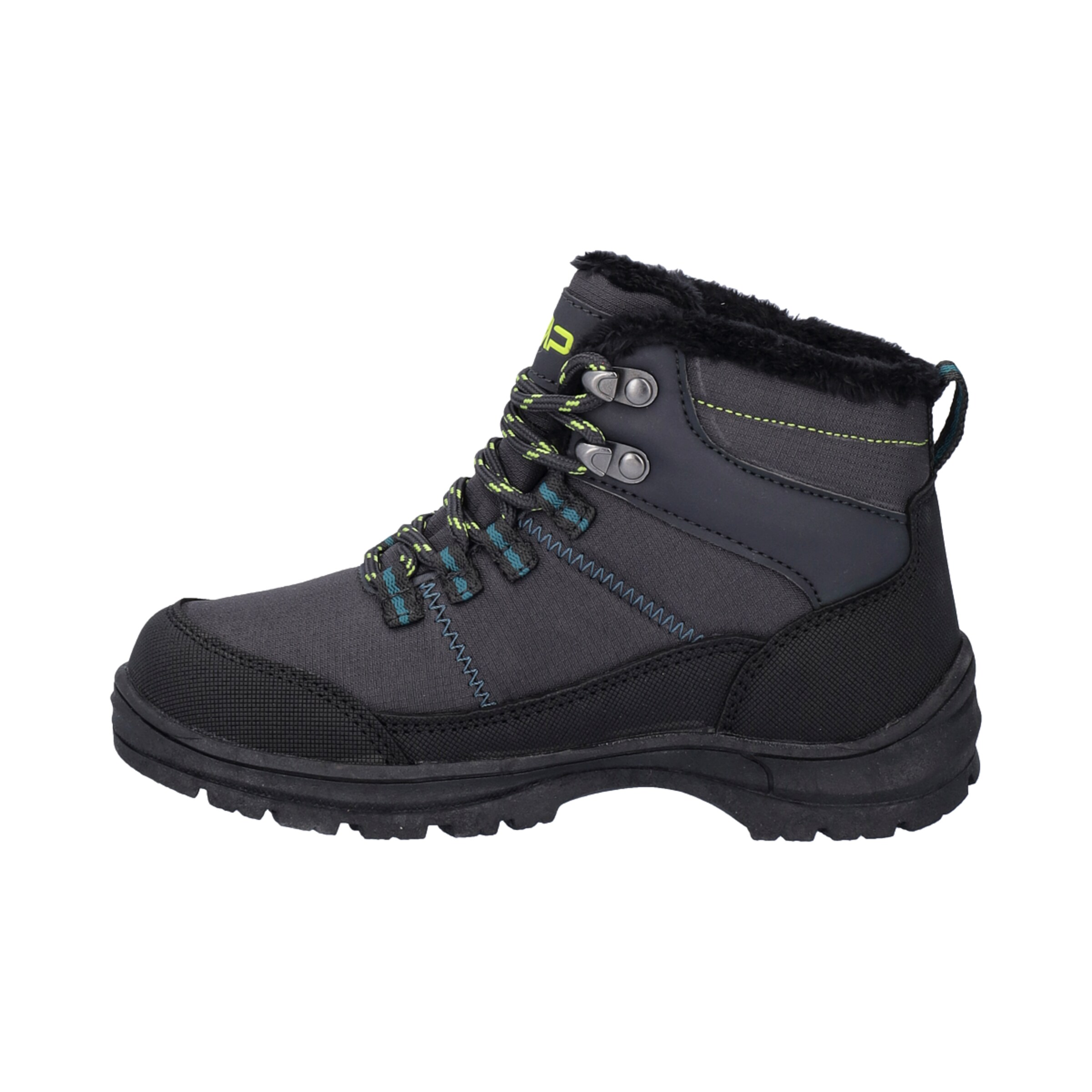 CMP Boots in Black: front