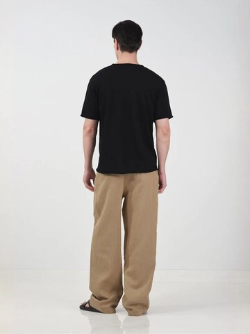 Maglietta 'T-Shirts' di Giesto in nero: frontale