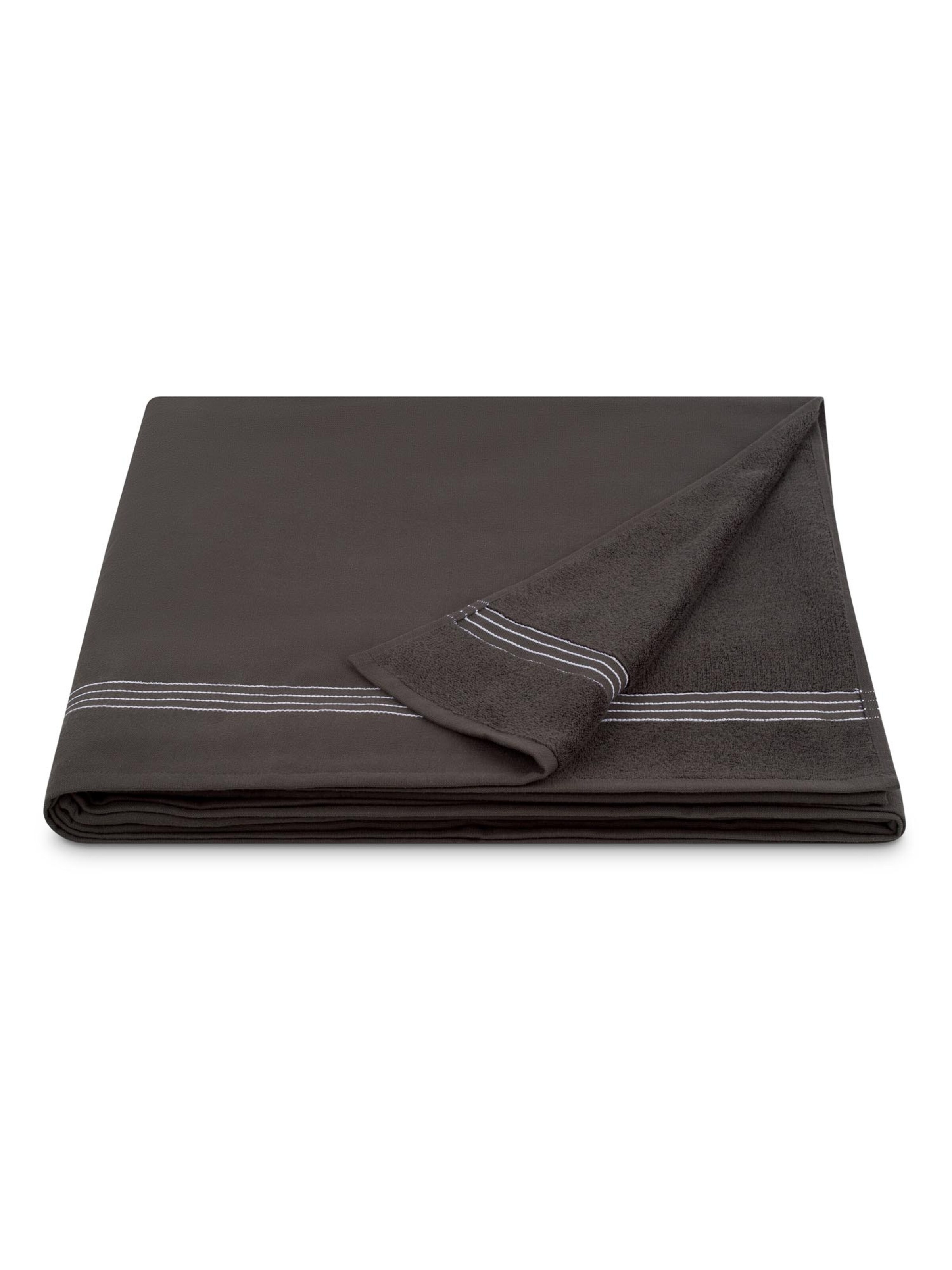 ROSS Handtuch 'Maxi'‌‌‌‌‌ in Grau: Vorderseite