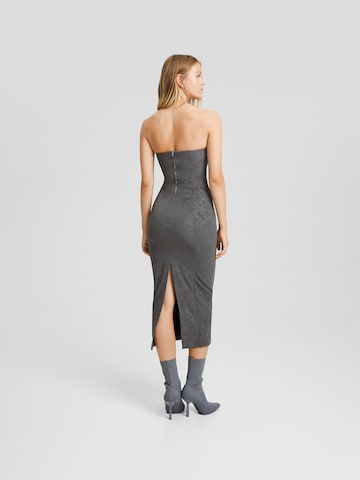 Bershka Dress in Grey