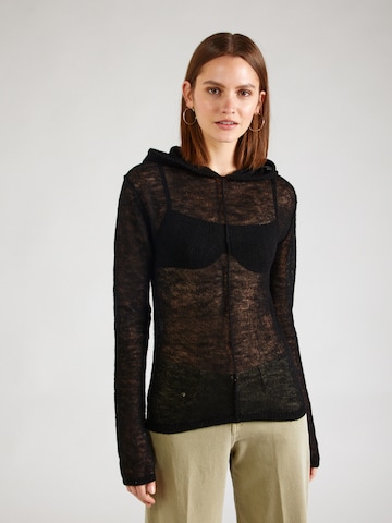WEEKDAY Sweater 'Terri' in Black: front