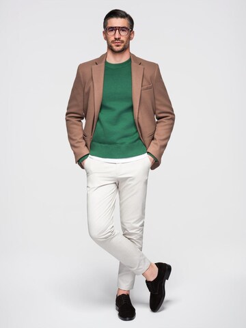 Coupe regular Veste de costume Ombre en beige