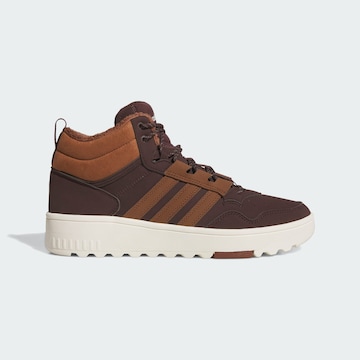 ADIDAS SPORTSWEAR - Botas com atacadores 'Hoops 4.0' em castanho