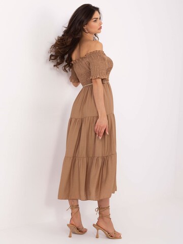 Madnezz House Kleid 'A2609' in Beige