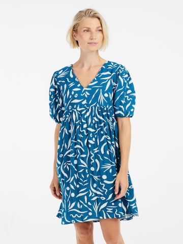 PROTEST Kleid 'PRTFlora' in Blau