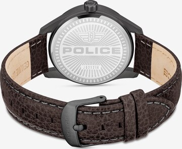 POLICE Analog Watch in Brown
