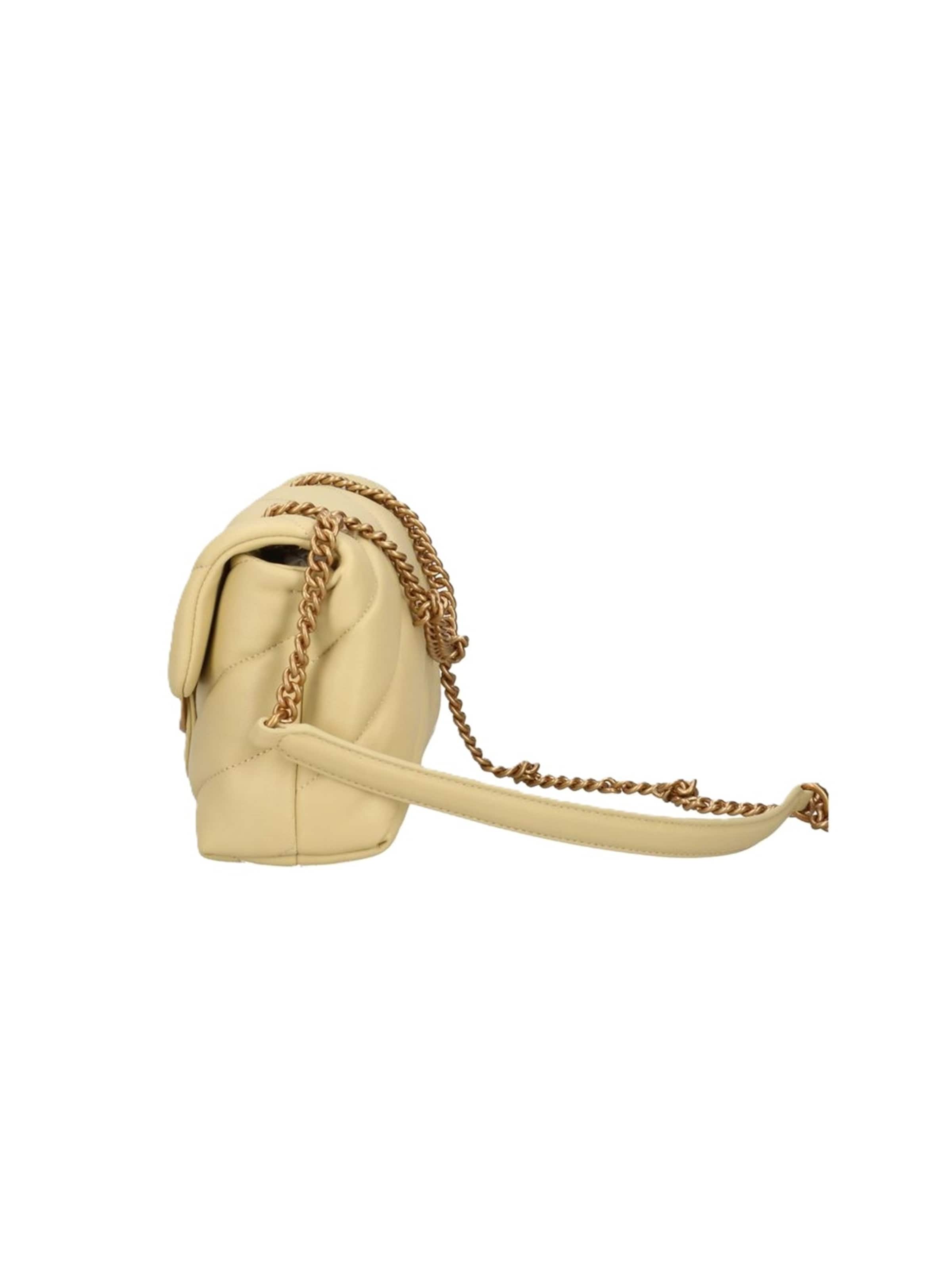 Borsa a spalla '100039 A0F2' di PINKO in giallo