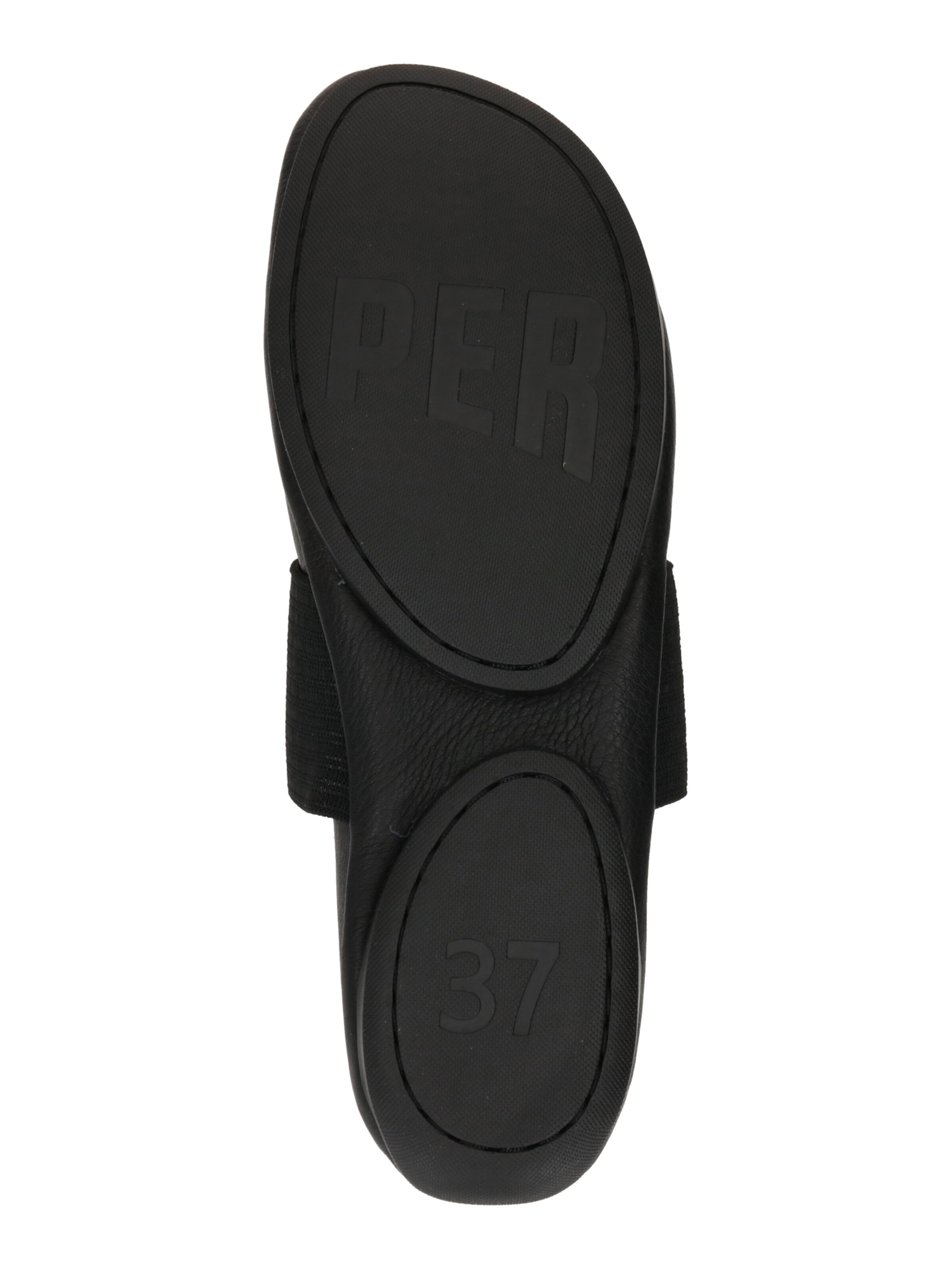 CAMPER Baleríny s ramienkom 'Right Nina' - Čierna