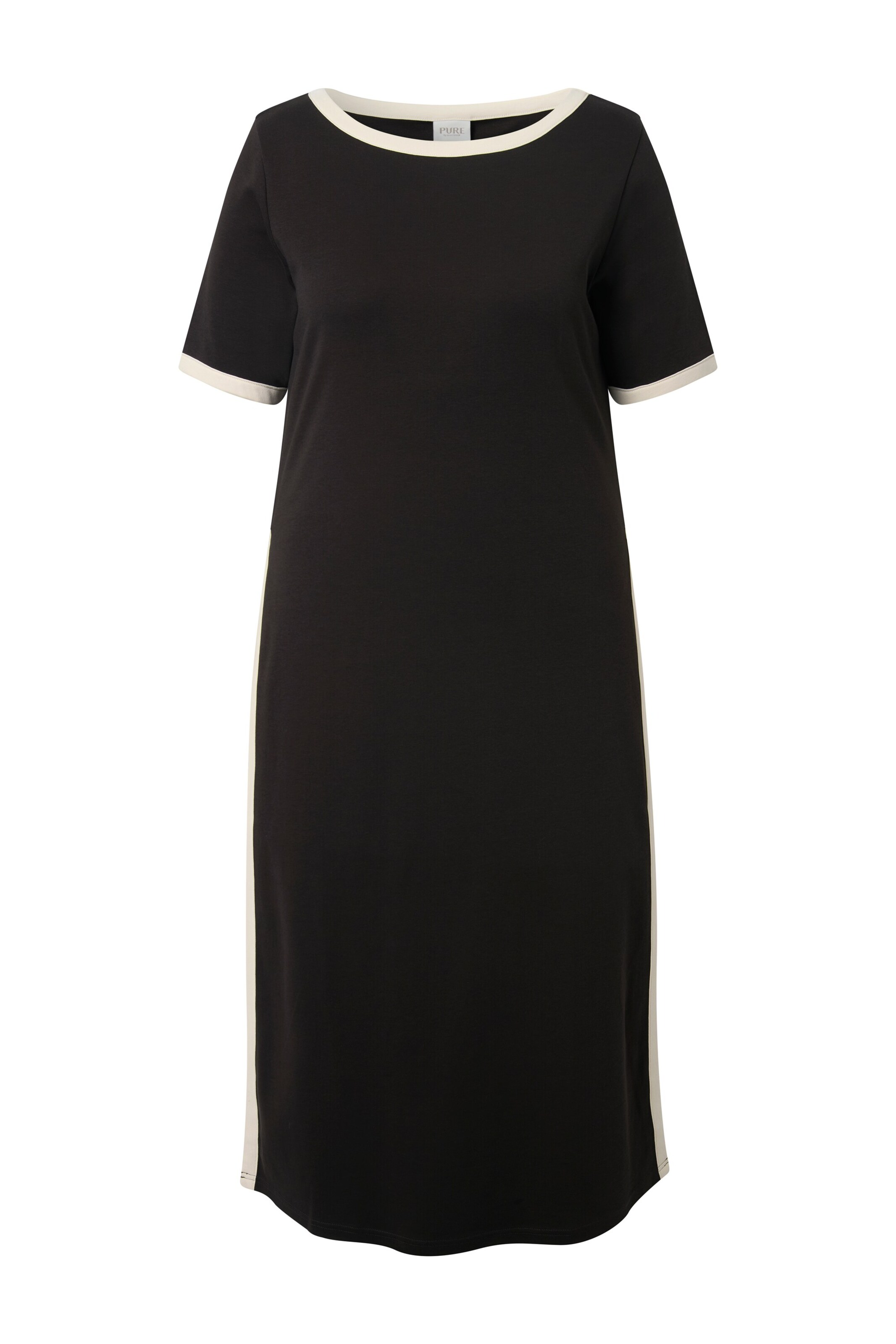 Ulla Popken Shirt in Zwart: voorkant