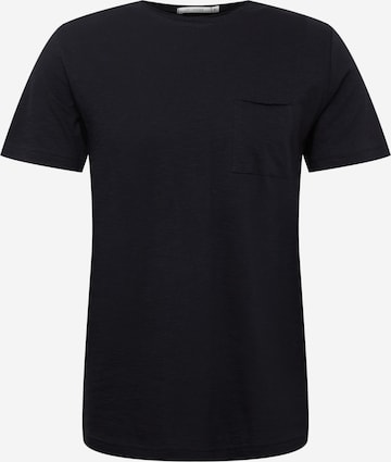 GREENBOMB Shirt 'Open' in Black: front