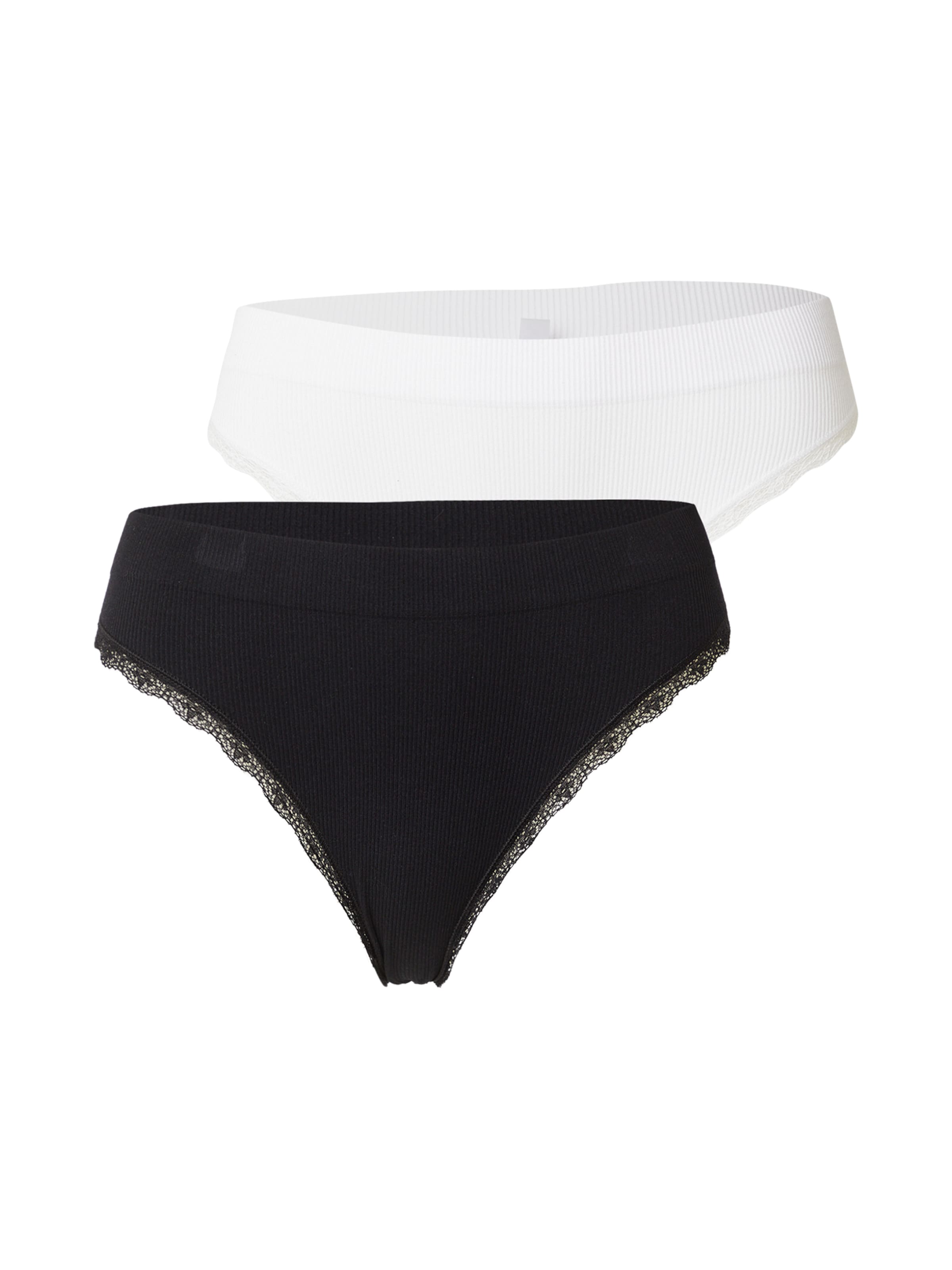 juoda Trendyol Biustjė Moteriškos kelnaitės: priekis