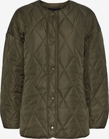 PIECES Between-Season Jacket 'STELLA' in Green: front