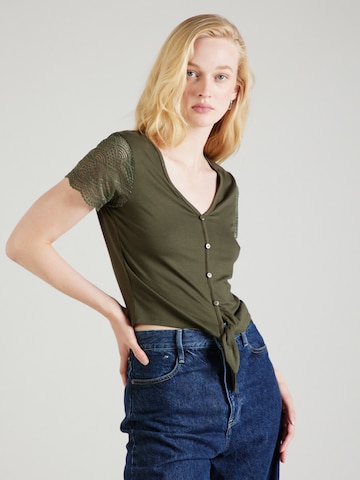 ABOUT YOU Shirt 'Evelin' in Green: front