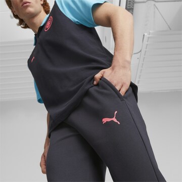 Regular Pantalon de sport 'Manchester City' PUMA en noir