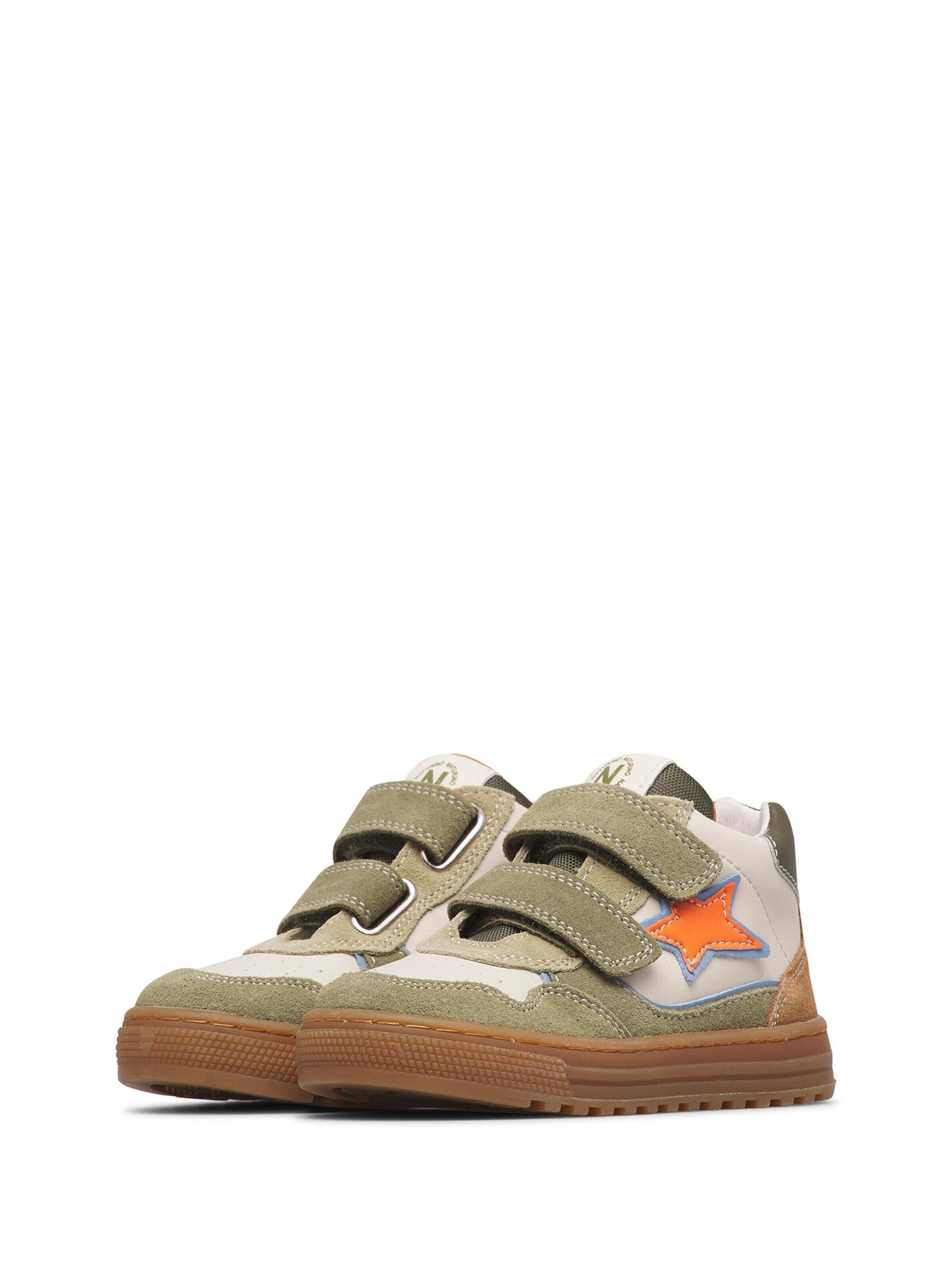 NATURINO Sneakers 'HESS HIGH 3 VL.' in Groen