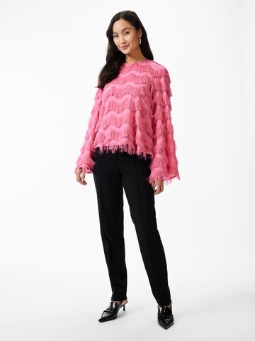 YAS Bluse 'YASRIA' in Pink