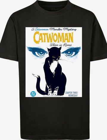 F4NT4STIC Shirt 'Batman Catwoman When In Rome' in Schwarz: predná strana