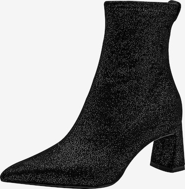 Tamaris Enkellaarsjes in Zwart: voorkant