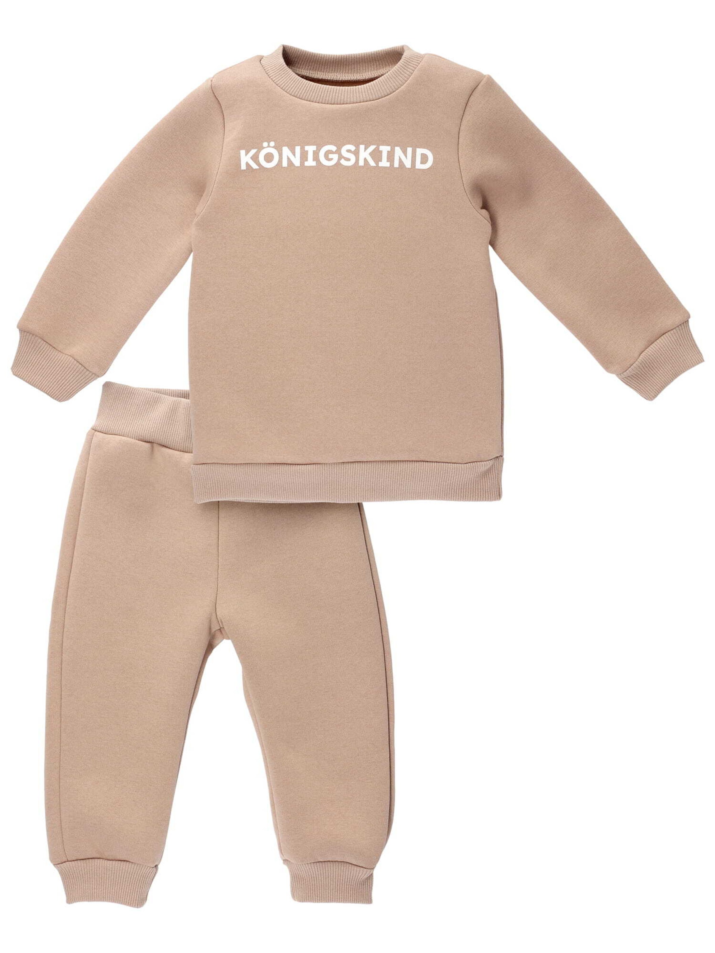 Set 'Königskind' Baby Sweets en beige : devant