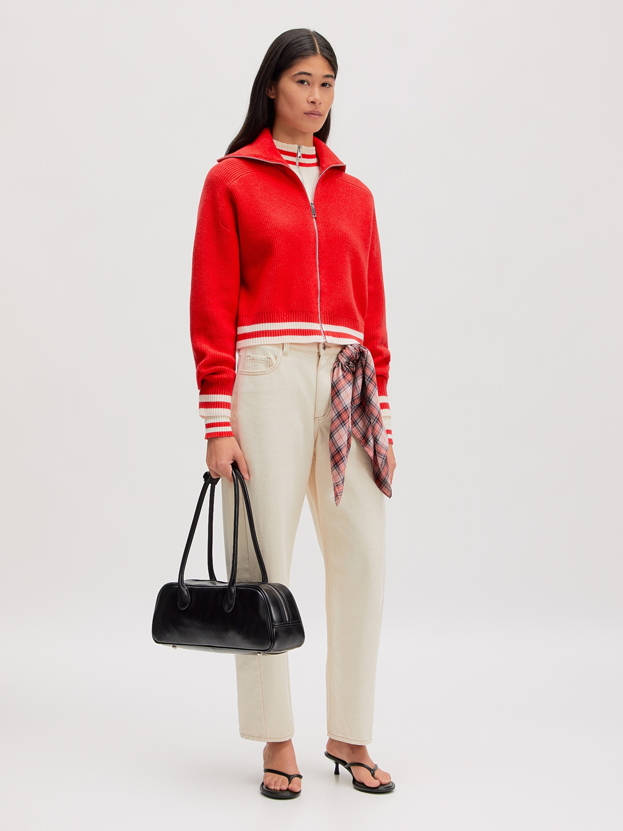 Gebreid vest 'Lucila'