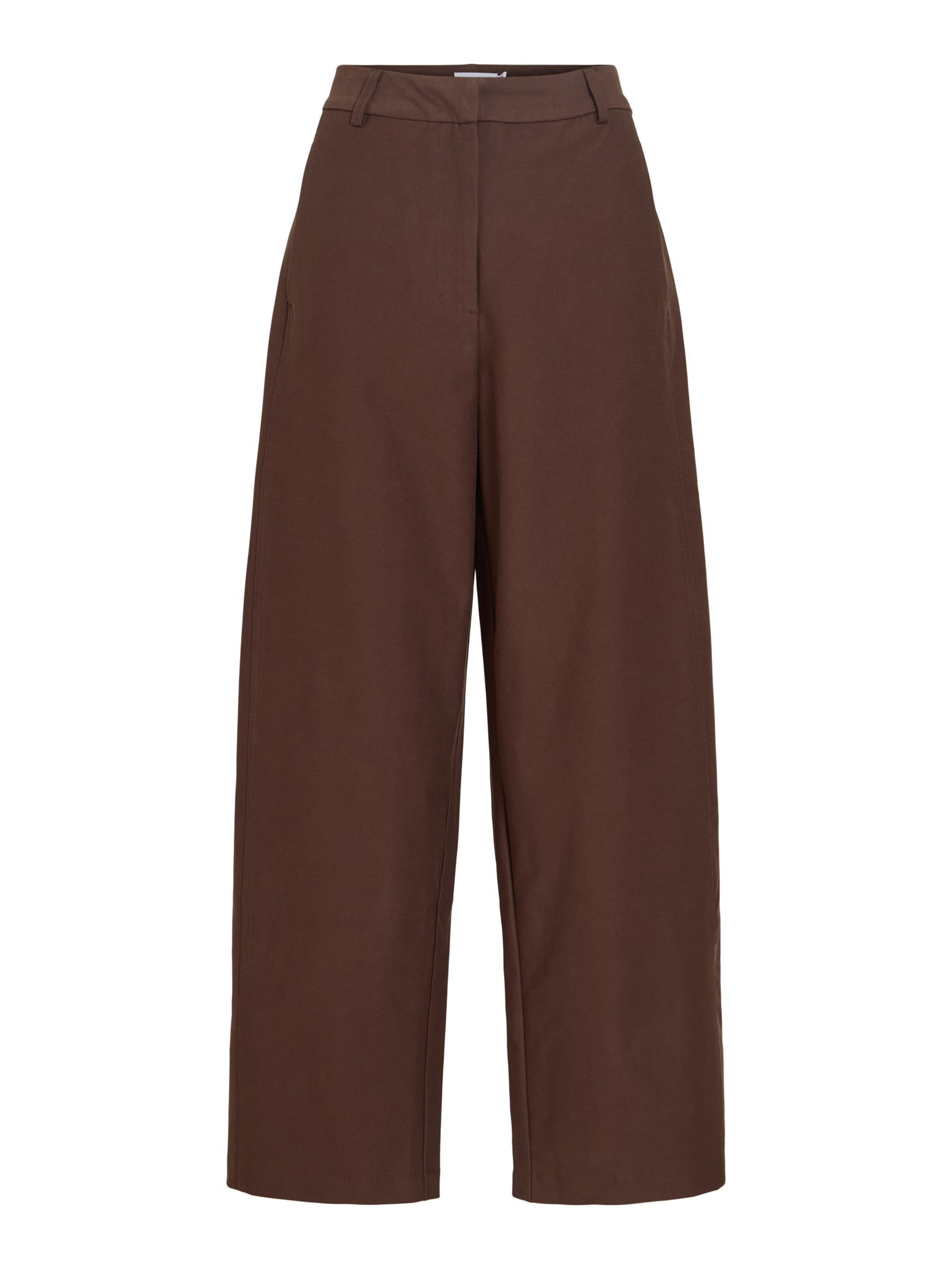 Pantaloni 'ALVI' di VILA in marrone: frontale