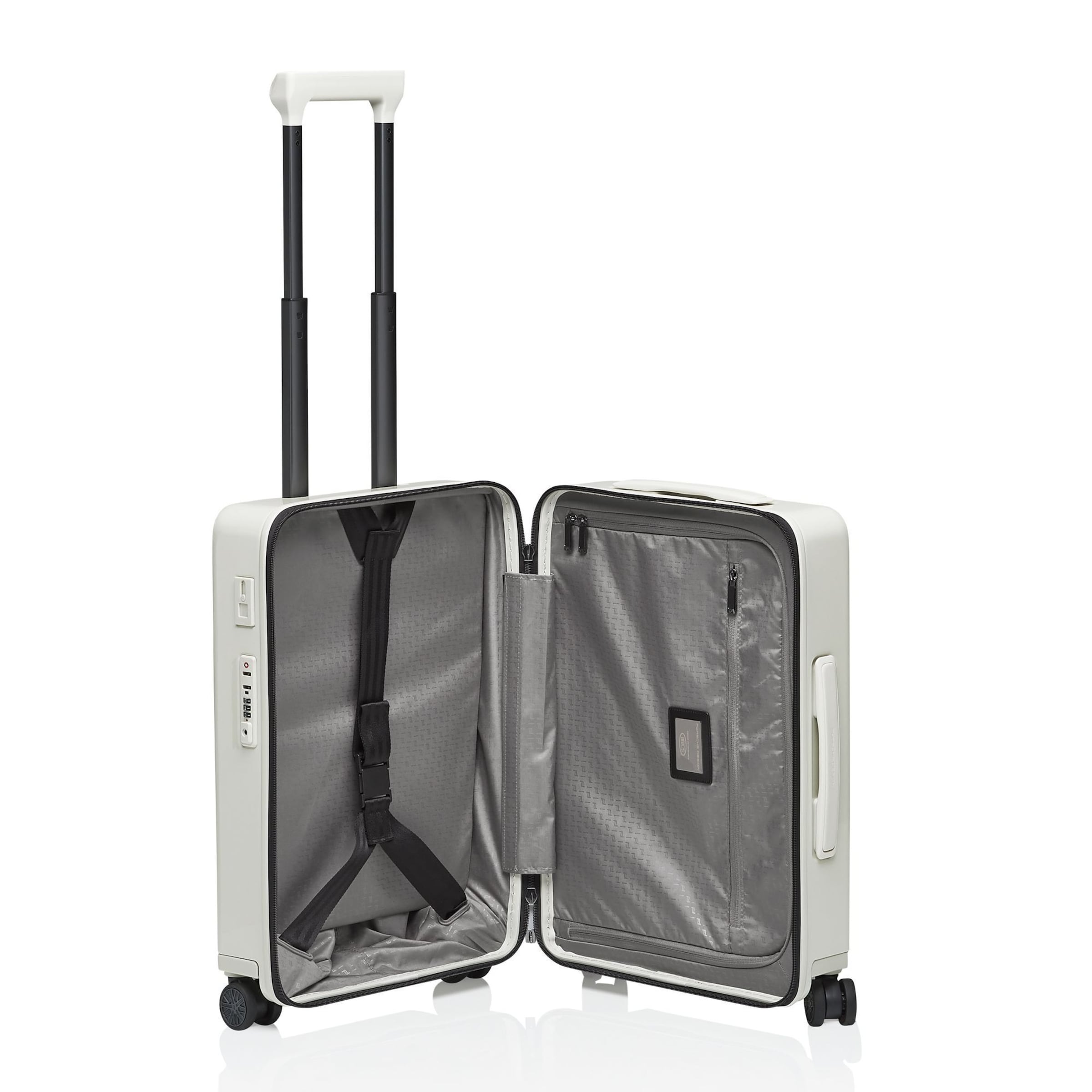 Trolley 'Roadster' di Porsche Design in bianco