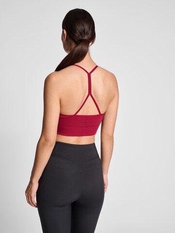 Hummel Bustier Sport-BH in Rot