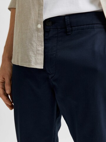 SELECTED HOMME Slimfit Hose 'Barry' in Blau