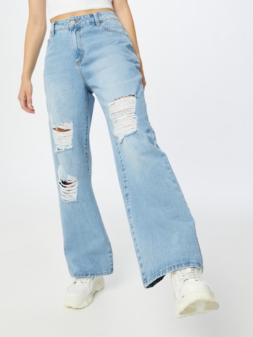 SHYX רגל רחבה ג'ינס 'Dena' בכחול: מלפנים