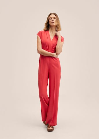 MANGO Jumpsuit 'roka' in Red: front