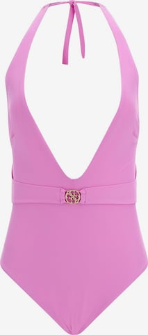 GUESS Swimsuit in Purple: front