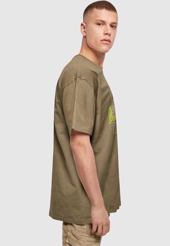 Merchcode Shirt 'Its Spring Time' in Groen