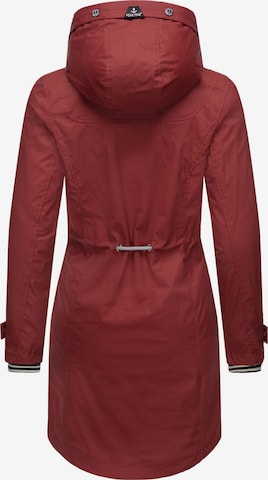 Peak Time Raincoat in Red